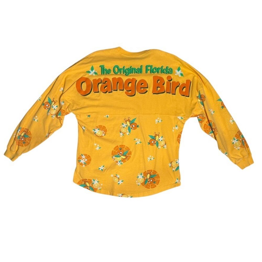 Disney Parks Spirit Jersey Orange Bird EPCOT Flower & Garden 2022 Yellow Medium